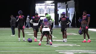 2022 All-American Bowl WR vs DB One on Ones - East vs West Joint Practice (BONUS 7v7 Clips)