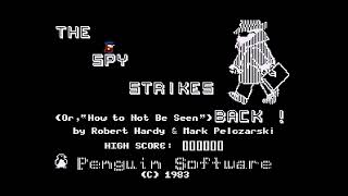 THE SPY STRIKES BACK !!  ATARI 800 XL - 80´S  NOSTALGIA