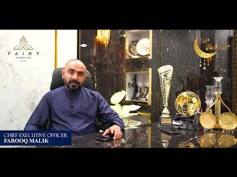 Eid Mubarak Message from Farooq Malik, CEO of Fairy Marketing | Heartfelt Wishes