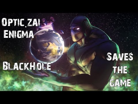 OpTiC.zai Enigma vs VGJ.Storm | 4 MAN BLACK HOLE | Saves the game | Dota 2