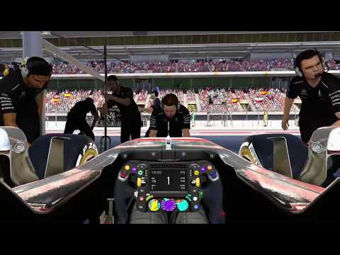 First points of the season! -  F6 League - Spain - Apex Online Racing - F1 2017