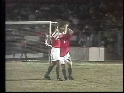 Magyarország - Lettország 1995.03.08  Csertői Aurél gólja