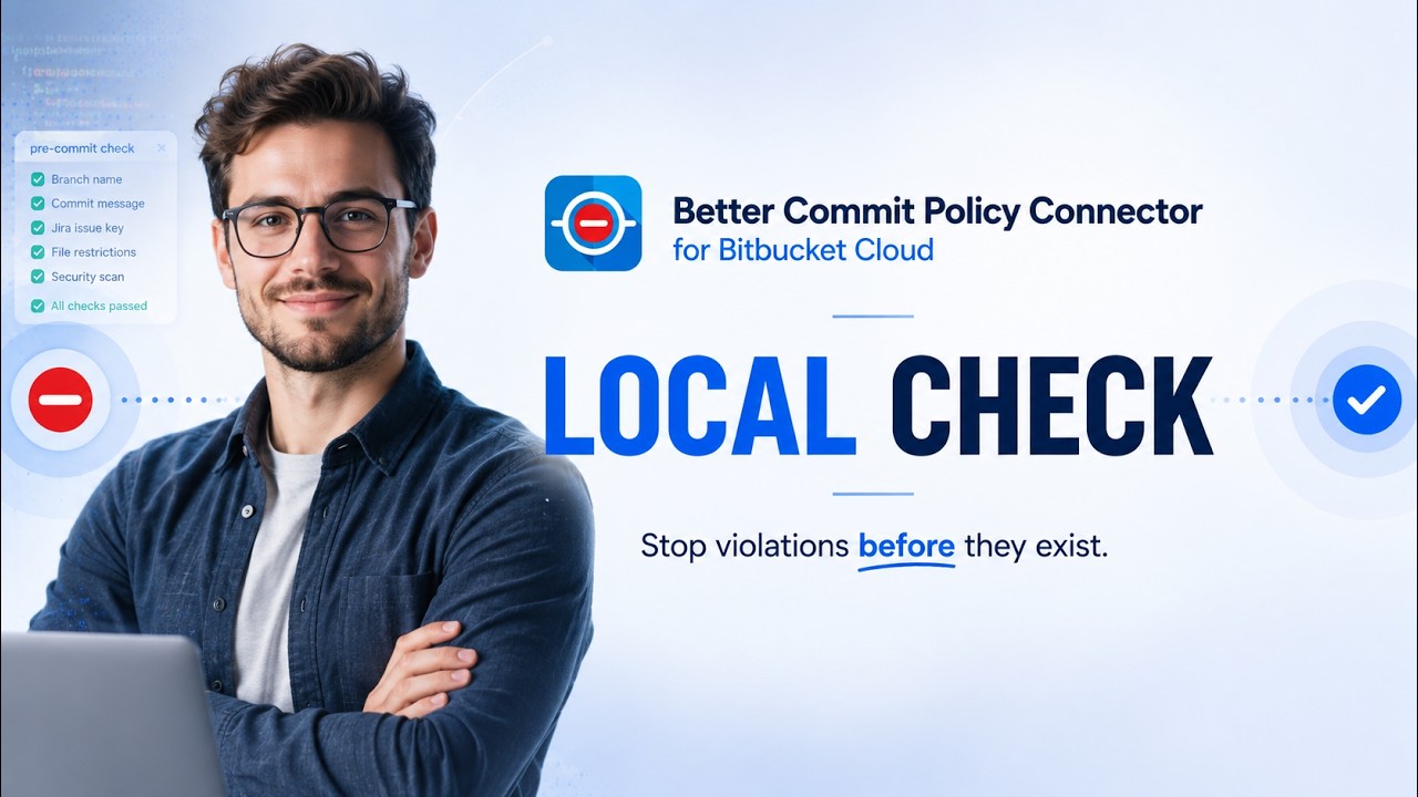 Local commit checks: Stop non-compliant commits before they are created