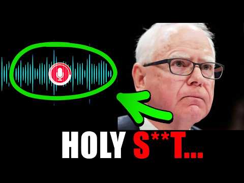 LEAKED audio just BURIED TIM WALZ.