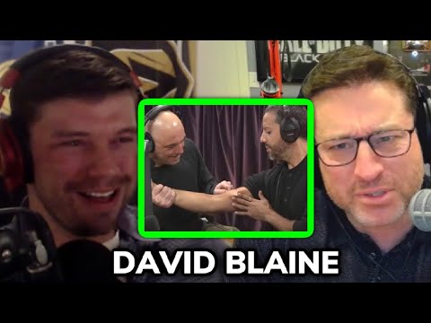 David Blaine's Ice Pick Stunt on Joe Rogan's Podcast | PKA