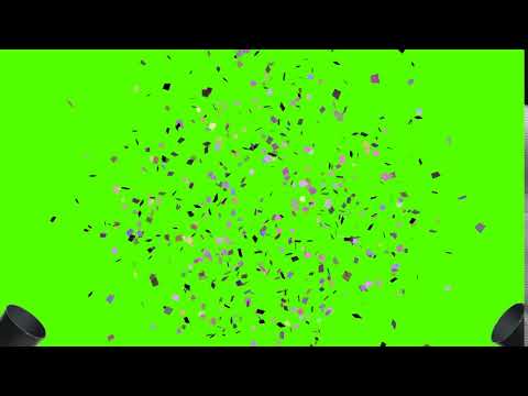 Confetti - Green Screen Effect