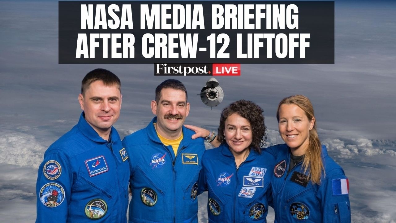 LIVE: NASA Media Briefing After SpaceX Crew-12 launch to ISS from Florida |  N18G