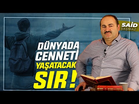 BİR TÜRLÜ MUTLU OLAMIYORUM DİYORSAN BU VİDEOYU MUTLAKA İZLE ! | Said Şaşmaz