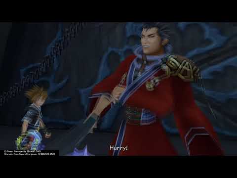 Kingdom Hearts II Final Mix (PS4) Cutscene #138 - Cerberus attacks Sora and Party