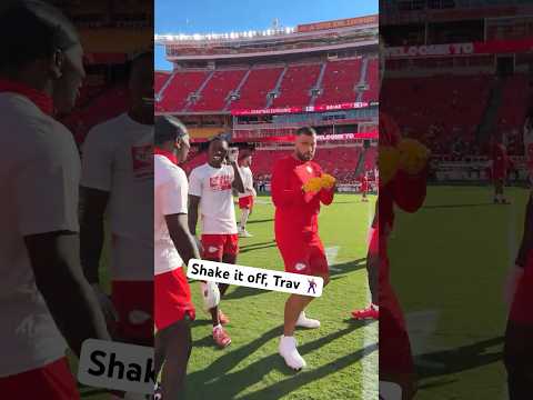 Shake it off, Trav 🕺🤣