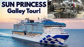 Inside Sun Princess Kitchen 🚢 FULL Galley Behind the Scenes Tour