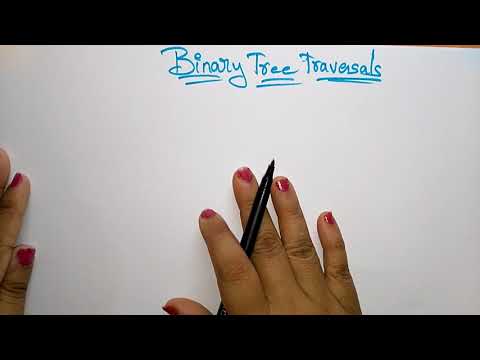 Binary tree traversal | Preorder Inorder Postorder | Data Structures | Lec 29 | Bhanu Priya