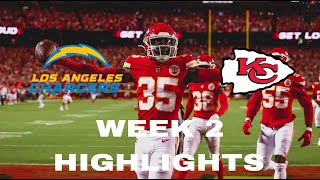 Kansas City Chiefs vs Los Angeles Chargers 2022 Week 2 Highlights