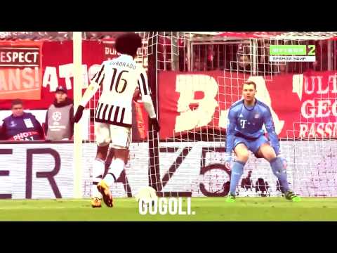 Juan Cuadrado Goal Vs Bayern Munich