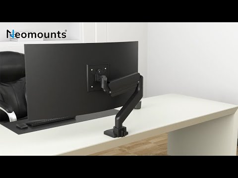 Neomounts NEXT Core DS70PLUS-450BL1 Monitor Tischhalterung video preview