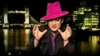 Boy George on &quot;The Project&quot; - 9 December 2011