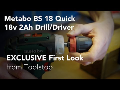 Metabo BS 18 Quick 18v 2Ah Drill Driver - from Toolstop