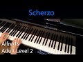 Scherzo (Early-Intermediate Piano Solo) Alfred's Adult Level 2