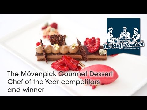 The Mövenpick Gourmet Dessert Chef of the Year competitors and winner