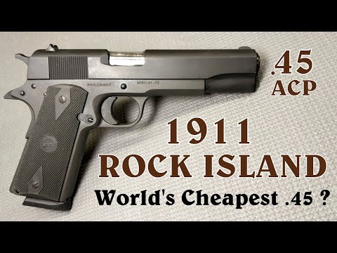Rock Island Armory 1911 Pistol Review
