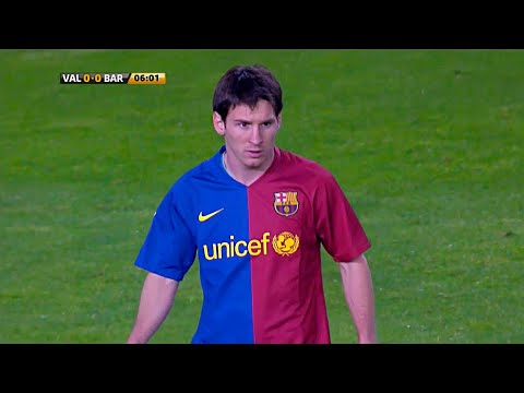 Messi vs Valencia (Away) 2008-09 English Commentary HD 720p