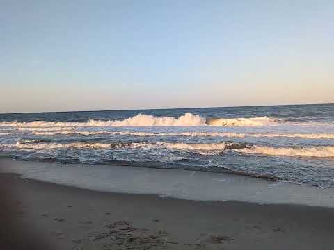 Rough Bethany Beach Waves Hit The Sand
