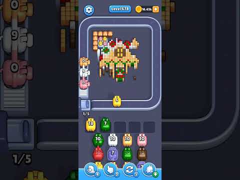 Pixel Flow Level 678 Walkthrough