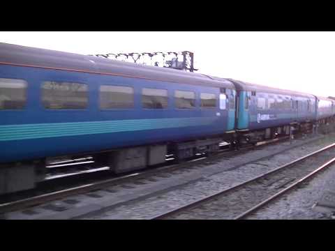 Arriva 57315 & 57313 at Cardiff Canton on Six Nations Special