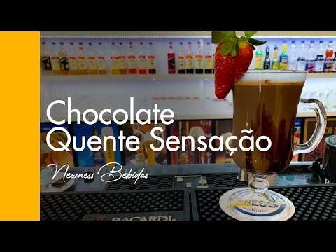 RECEITA CHOCOLATE QUENTE SENSAÇÃO - NEWNESS BEBIDAS