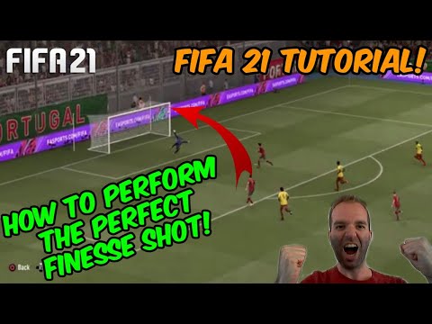HOW TO PERFORM THE PERFECT FINESSE SHOT! - FIFA 21 TUTORIAL!