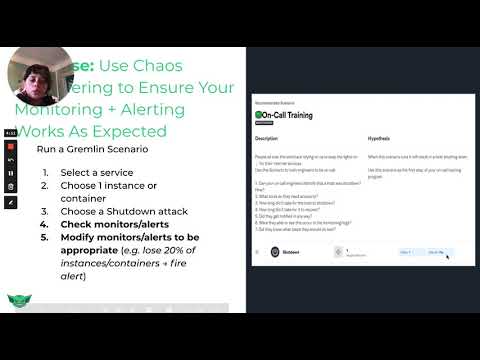 Reducing MTTD with Chaos Engineering - Lightning Talk - Liv Balderas