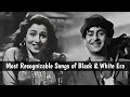 Top 100 Most Recognizable Songs Of Black White Era MUZIX