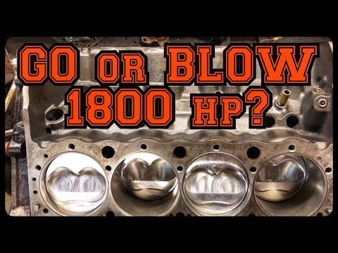 Can it take 1800hp??? SBC Short Block Assembly......getting closer
