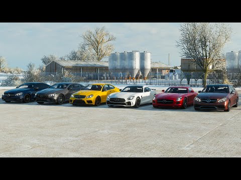 Forza Horizon 4 Drag race: The Mercedes-Benz AMG Showdown