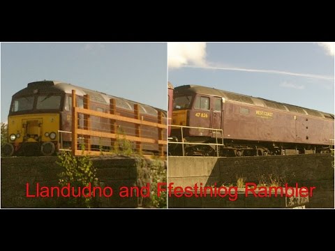 Mostyn 17.9.2016 -  WCRC 57316 47826 on Llandudno & Ffestiniog Rambler - Holywell Prestatyn