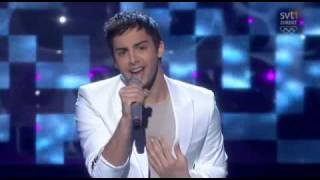 Darin - You're Out Of My Life - 2nd Performance (Melodifestivalen 2010 Deltävling 3)