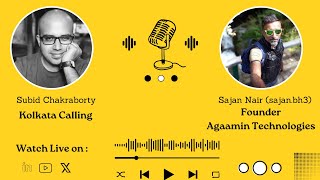 YouTube thumbnail for Hello Kolkata! | Ep. #17 | ft. Sajan Nair - Founder, Agaamin Technologies