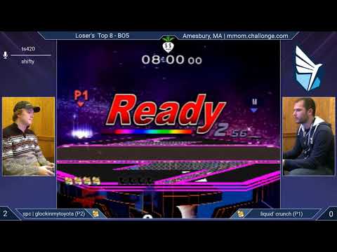 MMOM165 SSBM - glock in my toyota (Fox, G&W) vs. Liquid' Crunch (Blue Fox) - Melee LR6
