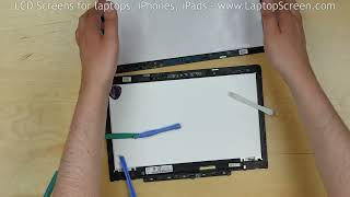 How to replace LCD Screen on Lenovo Chromebook 500e 2 in 1 laptop. Step-by-step instructions