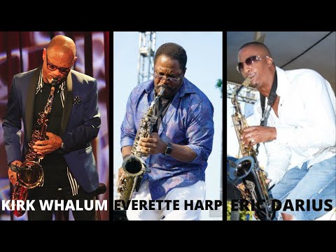 Improviso de Kirk Whalum, Everette Harp e Eric Darius {Java Jazz Fest}