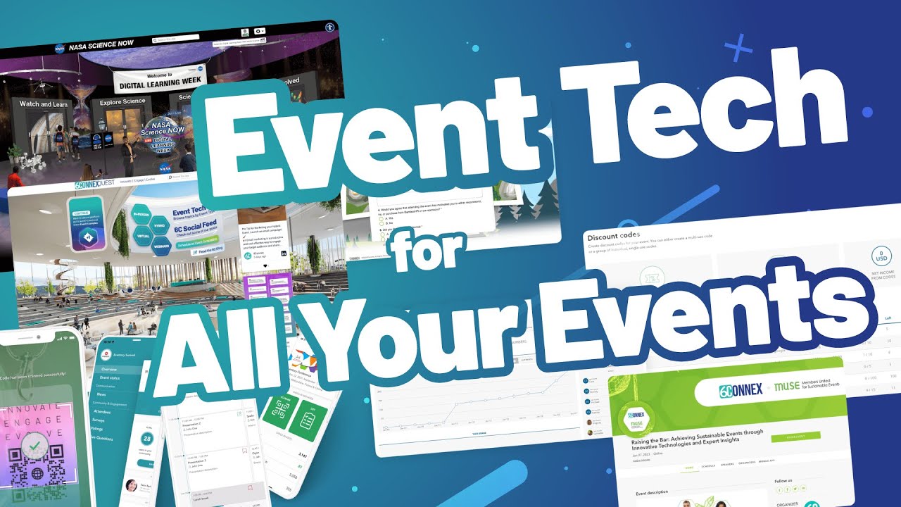 6Connex Event Technology: The All-In-One Platform for All Your Event Needs