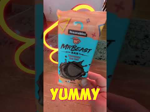 🍫 SALTY MrBeast Chocolate?!? #derryx #shorts #feastables