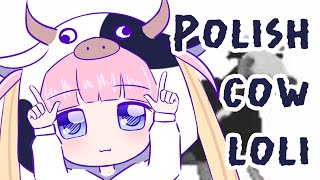 Kadr z teledysku Polish Cow but it