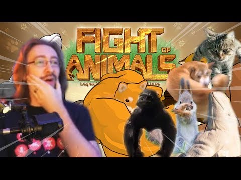 The Memes Are Real...FIGHT OF ANIMALS: Arcade Mode - Playthru