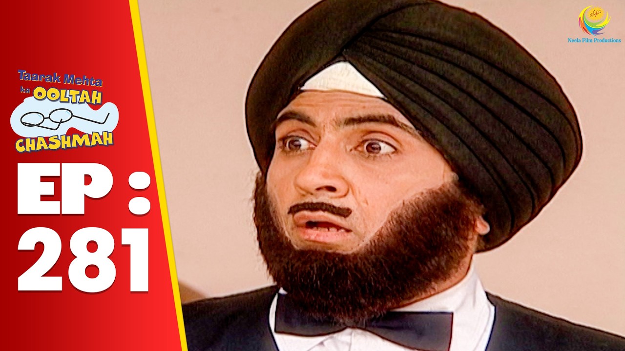 SE 01 EP 281 -  Look Change Karke किसकी जासूसी कर रहा हे Jethalal ! | Taarak Mehta Ka oltah hashmah