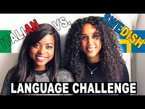 Language Challenge Italian vs. Swedish