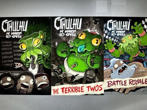 Cthulhu is Hard to Spell Book Series at San Diego Comic Con – interview Author Russell Nohelty