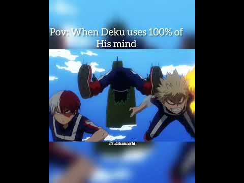 When He used his brain #bokunoheroacademia #mha#bnha #anime #amv #deku #midoriya #bokunohero