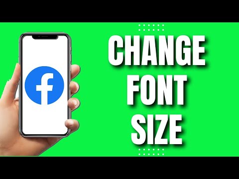 How to Change Font Size in Facebook (2023)
