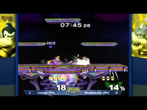The Big House 2 - Lovage (Fox) Vs. Wenbobular (Captain Falcon) - Pools Round 1